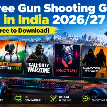 Best Free Gun Shooting Games for PC in India 2026/27 (Free to Download)