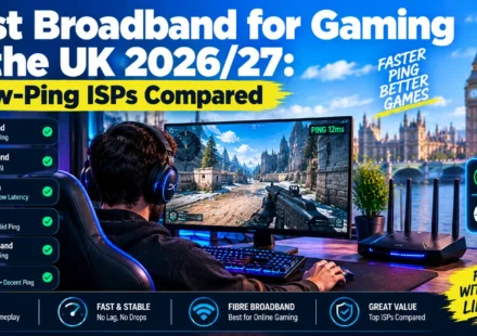Best Broadband for Gaming in the UK 2026/27: Low-Ping ISPs Compared