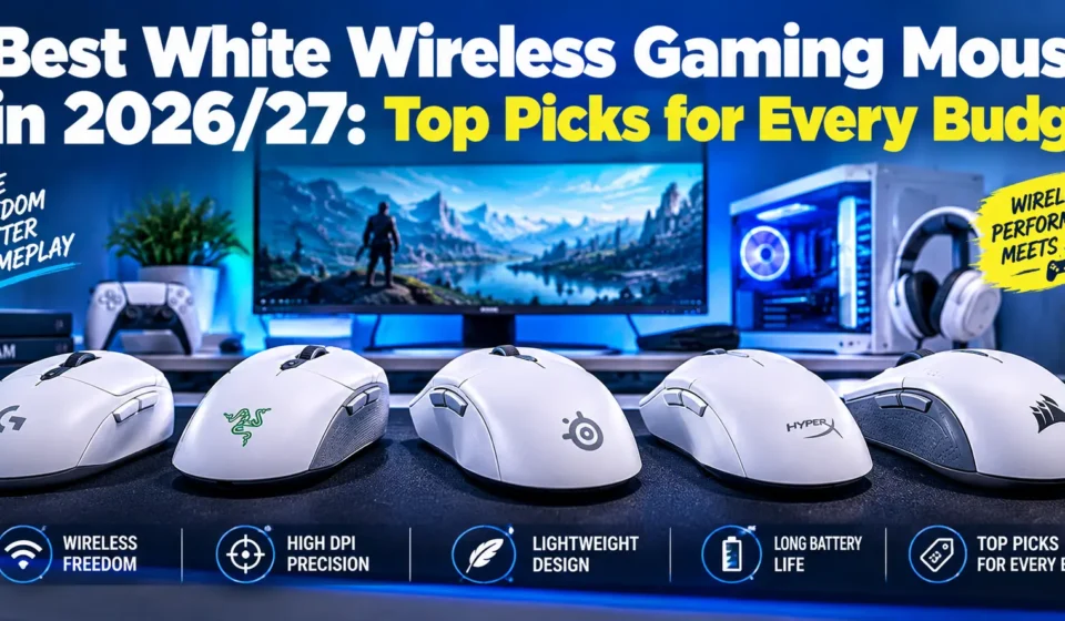 Best White Wireless Gaming Mouse in 2026/27: Top Picks for Every Budget