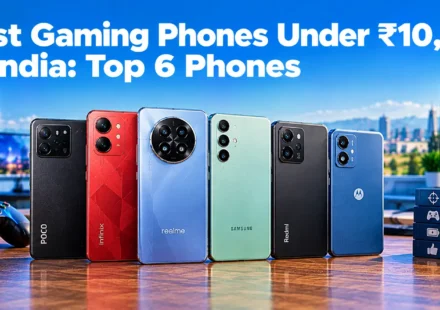 Best Gaming Phones Under ₹10,000 in India: 6 Phones for Free Fire and BGMI