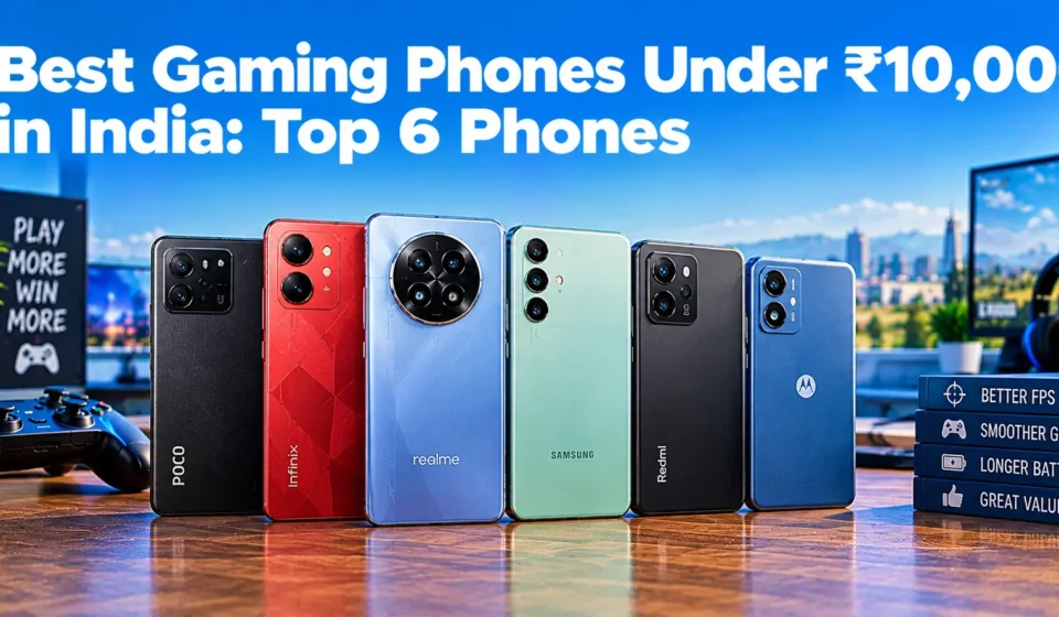 Best Gaming Phones Under ₹10,000 in India: 6 Phones for Free Fire and BGMI