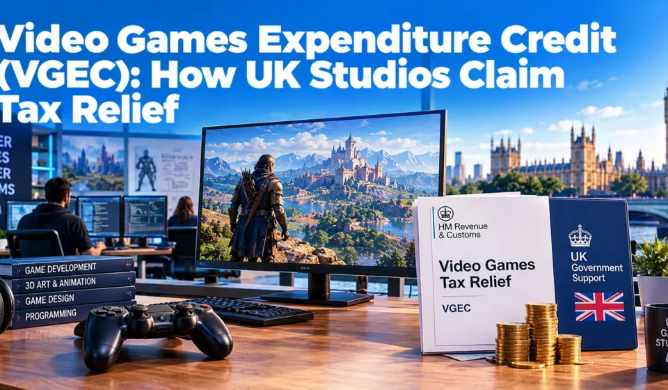 Video Games Expenditure Credit (VGEC): How UK Studios Claim Tax Relief