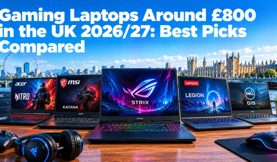 Gaming Laptops Around £800 in UK 2026: Best Picks Compared